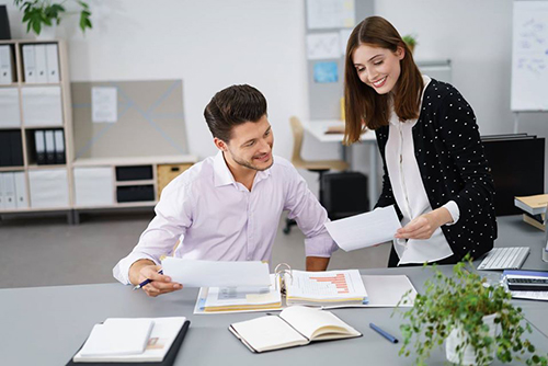 Workers In an Office